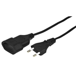 Hama 00108818 câble électrique Noir 3 m