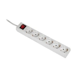 Hama 00108833 protection surtension Blanc 6 sortie(s) CA 230 V 5 m