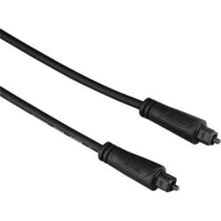 Hama 10m Toslink câble de fibre optique ODT Noir