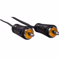 Hama 1.5m RCA m/m câble audio 1,5 m Noir