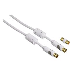 Thomson 00132152 câble coaxial 2 m Blanc