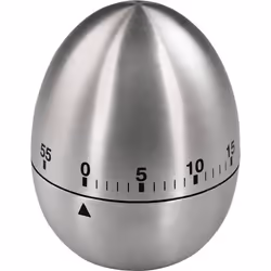 Xavax 00095302, Table, Horloge mécanique, Argent, Analogique, 55 mm, 55 mm