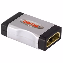 Hama HDMI F/F, HDMI, HDMI, Noir, Argent