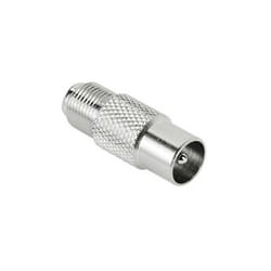 Hama 122487 F Coaxial Acier inoxydable