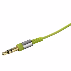 Hama HK3203 Écouteurs Avec fil Crochets auriculaires, Ecouteurs Musique Vert