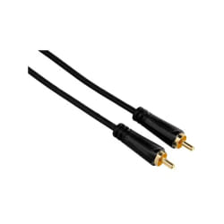 Hama 75122153 câble video composite 1,5 m RCA Noir