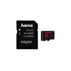 Hama microSDXC 64GB, 64 Go, MicroSDXC, Classe 3, UHS, 80 Mo/s, 30 Mo/s