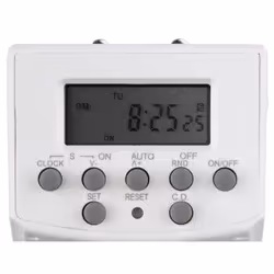 Hama Mini Blanc Programmateur hebdomadaire