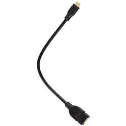 Hama 00108307 câble USB 0,15 m USB 2.0 Micro-USB B USB A Noir