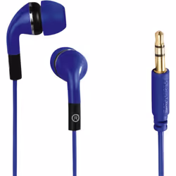 Hama 00135638, Avec fil, 20 - 20000 Hz, Musique, Écouteurs, Bleu