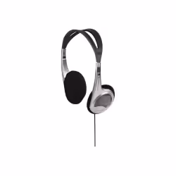 Hama HK-229, Avec fil, 20 - 20000 Hz, Musique, Écouteurs, Noir, Argent