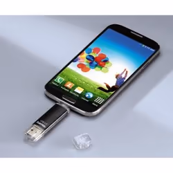 Hama 00124001 lecteur USB flash 128 Go USB Type-A / Micro-USB 3.2 Gen 1 (3.1 Gen 1) Noir - Vue supplémentaire 4