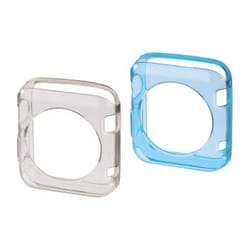 Hama Crystal Housse Polyuréthane thermoplastique (TPU) Bleu, Transparent