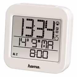Hama RC 130, Blanc, Plastique, -9,9 - 50 °C, Bleu, Batterie, AAA