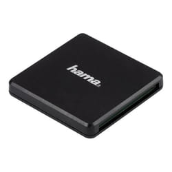 Hama 00124022 lecteur de carte mémoire USB 3.2 Gen 1 (3.1 Gen 1) Type-A Noir