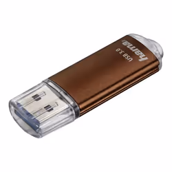 Hama Laeta 256GB, 256 Go, USB Type-A, 3.2 Gen 1 (3.1 Gen 1), 40 Mo/s, Casquette, Marron