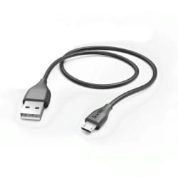Hama 1.4m, USB2.0-A/USB2.0 Micro-B câble USB 1,4 m USB A Micro-USB B Noir