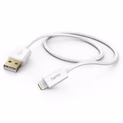 Hama 1.5m, Lightning/USB, 1,5 m, Lightning, USB A, Blanc, Droit, Droit