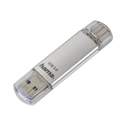 Hama C-Laeta lecteur USB flash 16 Go USB Type-A / USB Type-C 3.2 Gen 1 (3.1 Gen 1) Argent