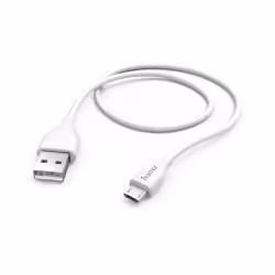 Hama 00173628, 1,4 m, USB A, Micro-USB B, USB 2.0, Mâle/Mâle, Blanc