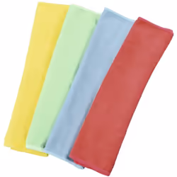 Hama 00111391, Microfibre, Bleu, Vert, Rouge, Jaune, Lavage en machine, 60 °C, 300 mm, 300 mm