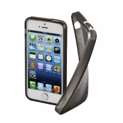 Hama Crystal, Housse, Apple, iPhone 5/5s/SE, Gris