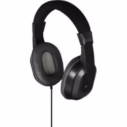 Hama Thomson HED2006BK/AN, Avec fil, 20 - 20000 Hz, Écouteurs, Noir