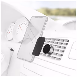 Hama 00173765, Mobile/smartphone, Support passif, Voiture, Noir, Argent