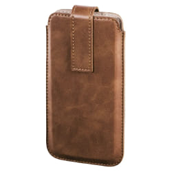 Hama Slide coque de protection pour téléphones portables Étui Marron