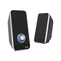 Hama Sonic LS-206 haut-parleur Noir, Argent 6 W
