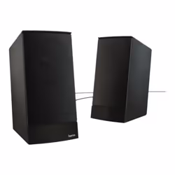 Hama Sonic LS-208, 2.0 canaux, 8 W, 100 - 20000 Hz, 4 Ohm, Noir
