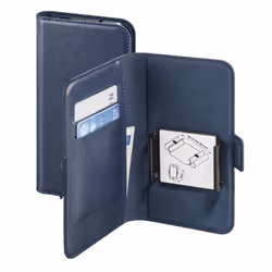 Hama Smart Move, Étui avec portefeuille, Toutes marques, Bleu