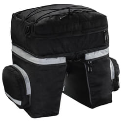 Hama 00178117 sacoche et panier pour bicyclette Arrière Sacoche pour bicyclette 40 L Polyester Noir