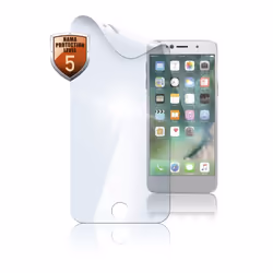 Hama Crystal Clear, Apple, iPhone 7, Résistant à la poussière, Transparent, 2 pièce(s)