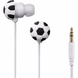 Hama 00177023, Avec fil, 20 - 20000 Hz, Musique, Écouteurs, Noir, Blanc