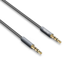 Hama 0.75m, 2x3.5mm câble audio 0,75 m 3,5mm Anthracite