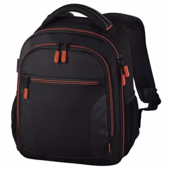 Hama Miami, Étui sac à dos, Toutes marques, Noir, Rouge