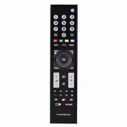 Hama ROC1117GRU, TV, IR Wireless, Appuyez sur les boutons, Noir