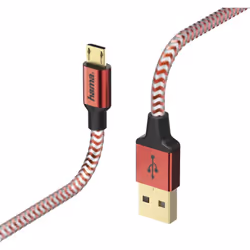 Hama 00178288, 1,5 m, USB A, Micro-USB B, USB 2.0, Mâle/Mâle, Rouge