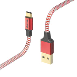 Hama 00178296 câble USB 1,5 m USB 2.0 USB A USB C Rouge