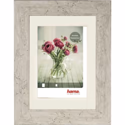 Hama Chalet, Plastique, Taupe, Cadre pour une seule photo, 7 x 10 cm, Rectangulaire, Réfléchissant