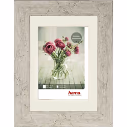 Hama Chalet, Plastique, Taupe, Cadre pour une seule photo, 9 x 13 cm, Rectangulaire, Réfléchissant