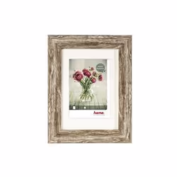 Hama Chalet, Plastique, Marron, Cadre pour une seule photo, 10 x 15 cm, Rectangulaire, Réfléchissant