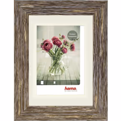 Hama Chalet, Plastique, Marron, Gris, Cadre pour une seule photo, 10 x 15 cm, Rectangulaire, Réfléchissant