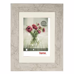 Hama Chalet, Plastique, Taupe, Cadre pour une seule photo, 20 x 28 cm, Rectangulaire, Réfléchissant