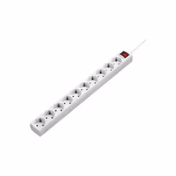 Hama 00137234, 10 sortie(s) CA, 230 V, 16 A, 3500 W, Blanc, Plastique