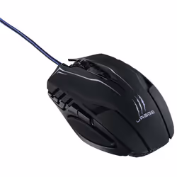 uRage Morph, Droitier, Optique, USB Type-A, 2400 DPI, Noir
