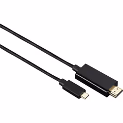 Hama 1.8m, USB-C/HDMI, 3840 x 2160 pixels
