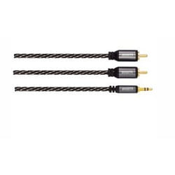 Avinity 3m, 2xRCA/3.5mm câble audio 3,5mm Noir