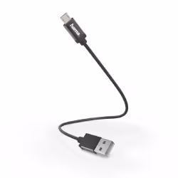 Hama 178279, 0,2 m, Micro-USB A, USB A, USB 2.0, Mâle/Mâle, Noir